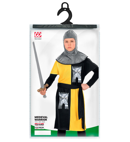 Widmann SRL Ridder pak geel zwart kinderen