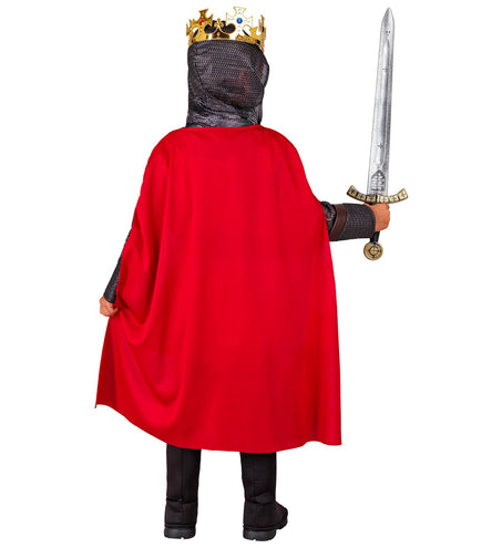 Widmann SRL Ridderkostuum voor kinderen  tuniek met kap en riem en cape