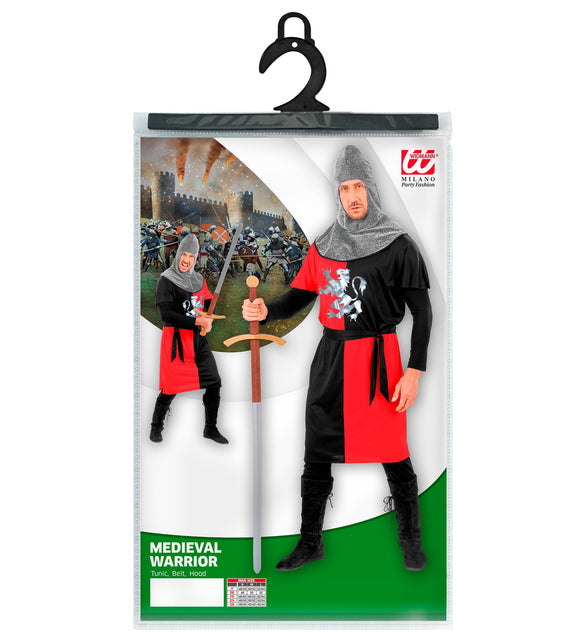 Widmann SRL Ridderpak rood middeleeuws