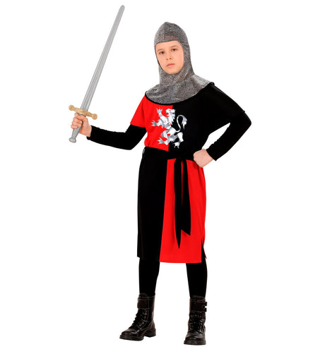 Widmann SRL Ridderpak rood middeleeuws kinderen