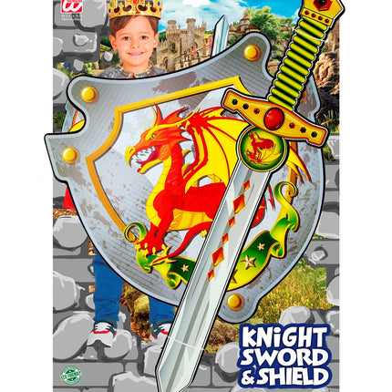 Widmann SRL Ridderzwaard met schild set