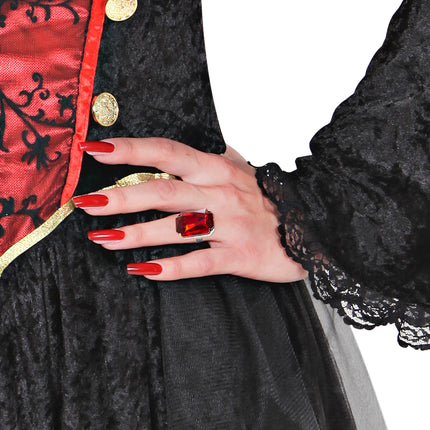 Widmann SRL Ring rood gemsteen sint