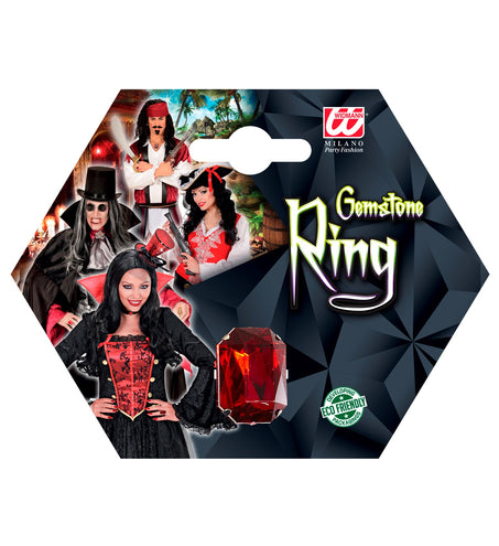 Widmann SRL Ring rood gemsteen sint