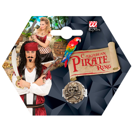 Widmann SRL Ring schedel en botten