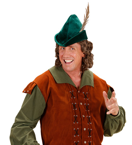 Widmann SRL Robin hood hoed met veer