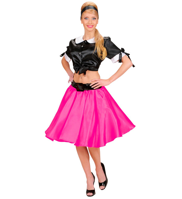 Widmann SRL Rock en roll rokje satijn