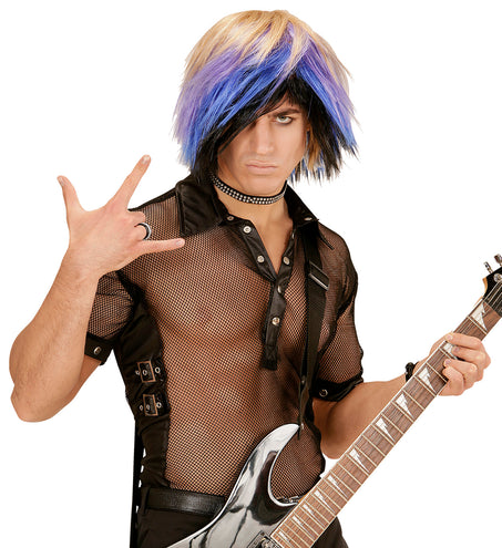 Widmann SRL Rocker pruik Emo