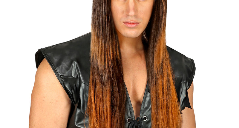 Widmann SRL Rocker pruik punk ACDC