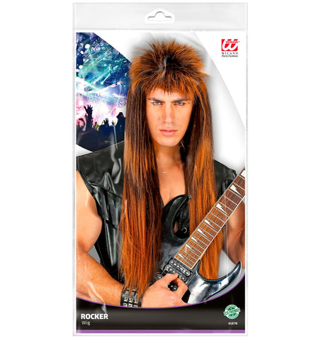 Widmann SRL Rocker pruik punk ACDC
