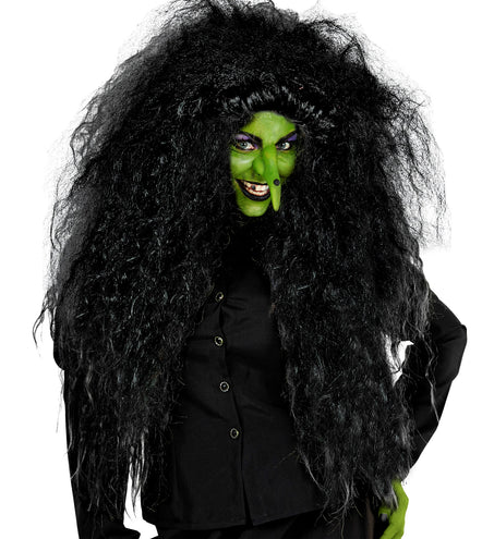 Widmann SRL Rockster pruik zwart dames