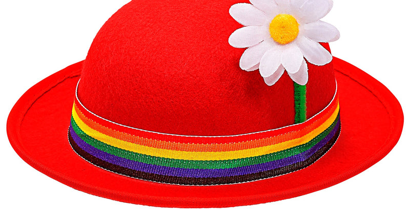 Widmann SRL Rode bolhoed voor clown