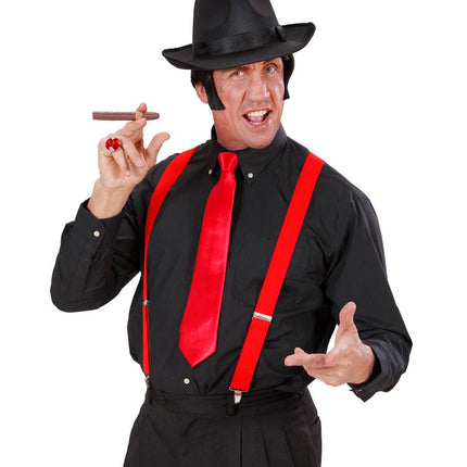 Widmann SRL Rode bretel luxe