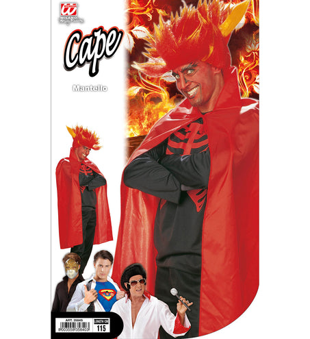 Widmann SRL Rode Cape Kind 115Cm