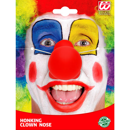 Widmann SRL Rode clownsneus met geluid