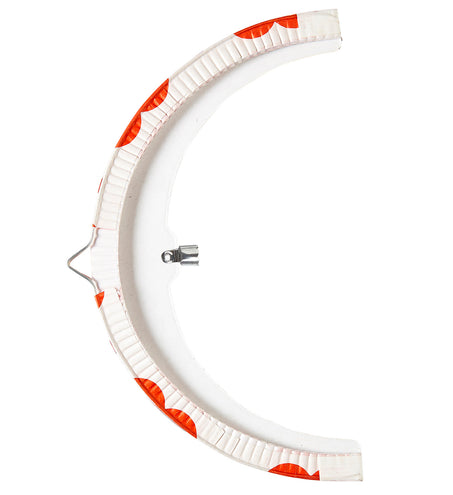 Widmann SRL Rode hart lampion decoratie voor Valentijn