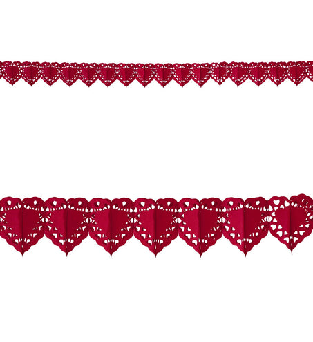 Widmann SRL Rode hartjes slinger voor Valentijnsdag