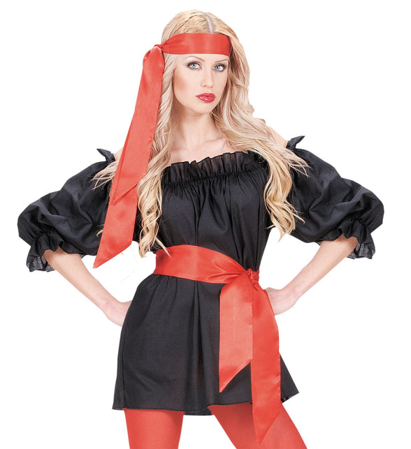 Widmann SRL Rode hoofdband satijn