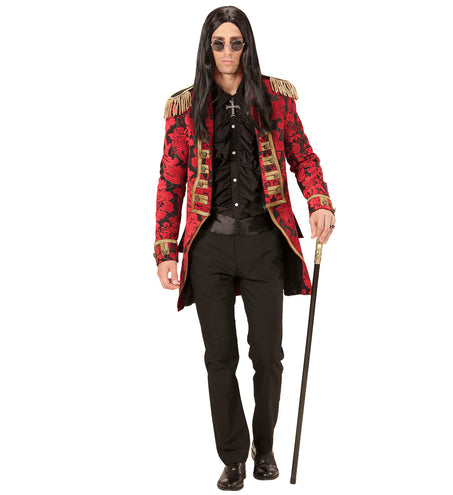 Widmann SRL Rode Jaquard parade show slipjas