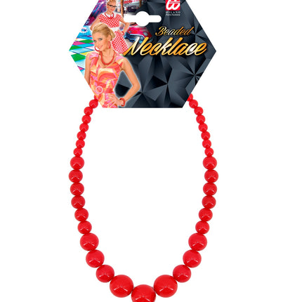 Widmann SRL Rode kralen ketting
