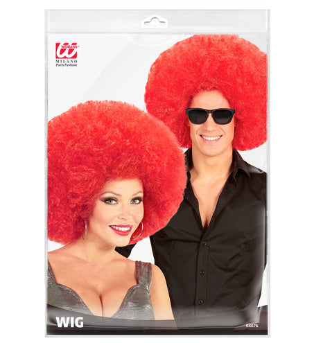 Widmann SRL Rode oversized Afropruik