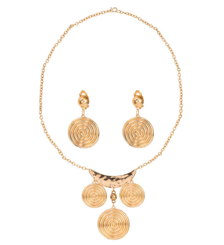 Widmann SRL Romeinse ketting en oorbellen set