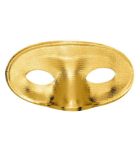 Widmann SRL Rond goud oogmasker masquerade