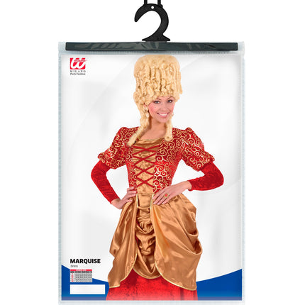 Widmann SRL Rood Markiezin kostuum van Bordeaux