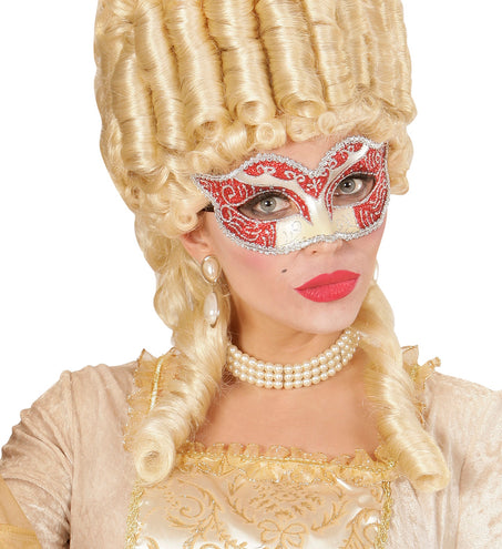 Widmann SRL Rood oogmaskers Venetiaans