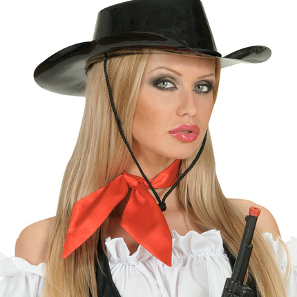 Widmann SRL Rood sjaaltje satijn