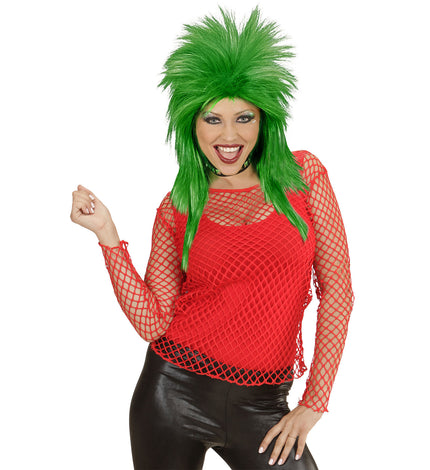 Widmann SRL Rood visnetshirt grove maas dames