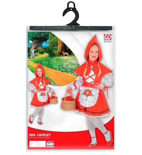 Widmann SRL Roodkapje pak kind Jody