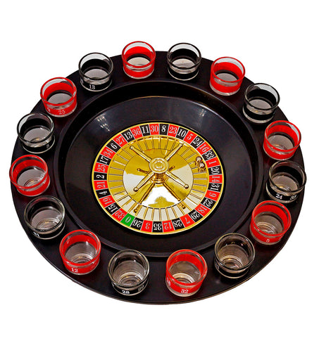 Widmann SRL Roulette drinkspel met shotglaasjeskk