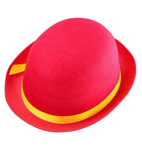 Widmann SRL Roze clowns bolhoed