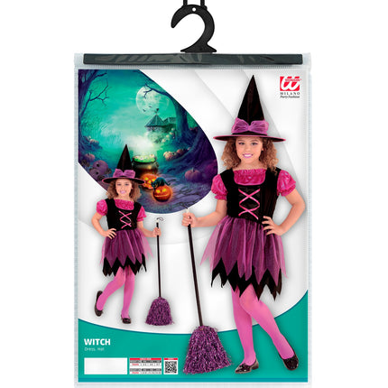 Widmann SRL Roze Heksen pak kind