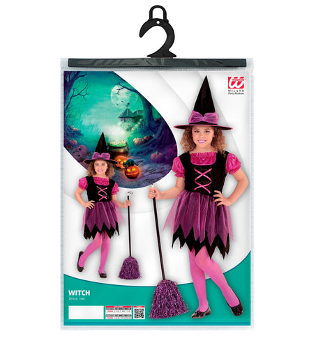 Widmann SRL Roze Heksen pak kind