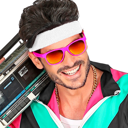 Widmann SRL Roze karakter bril Blues brother