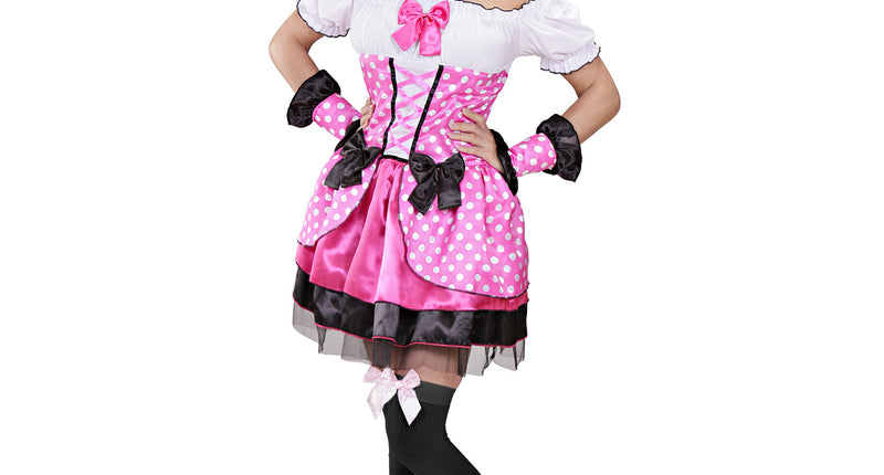 Widmann SRL Roze muis kostuum Rian dames