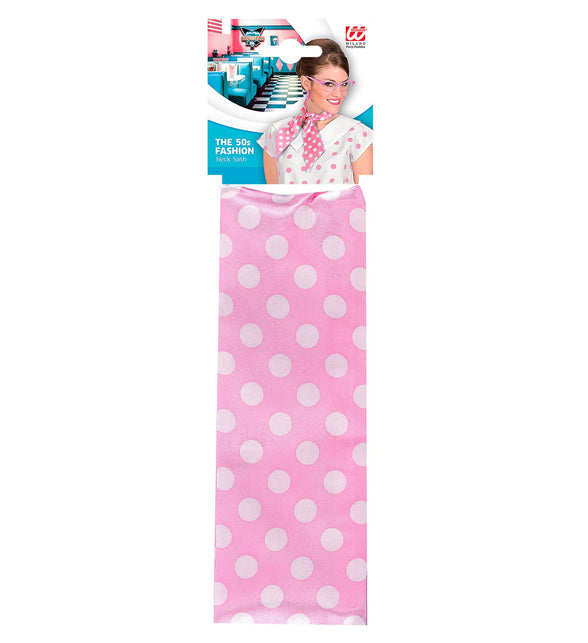 Widmann SRL Roze sjaaltje met stippen