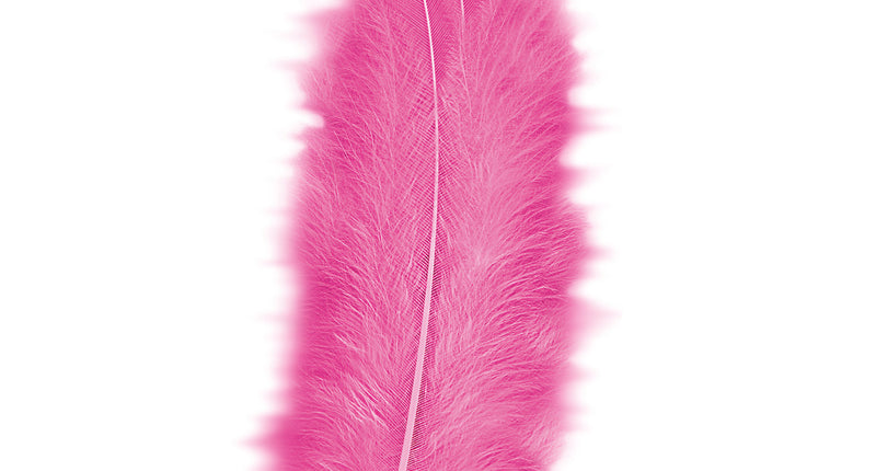 Widmann SRL Roze veertjes in zakje met 50  stuks