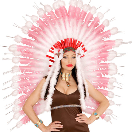 Widmann SRL Roze verentooi voor de indiaan