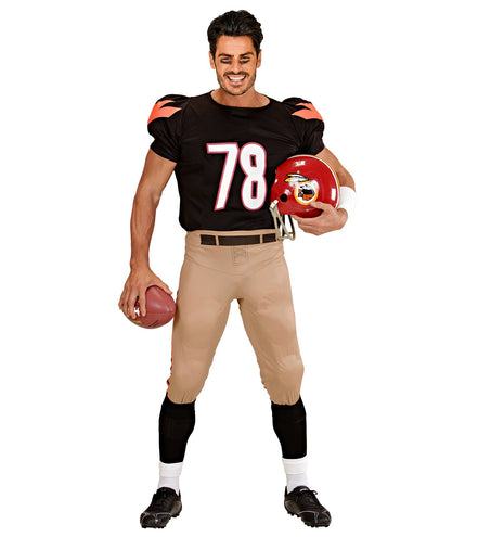 Widmann SRL Rugby pak American footballer kostuum