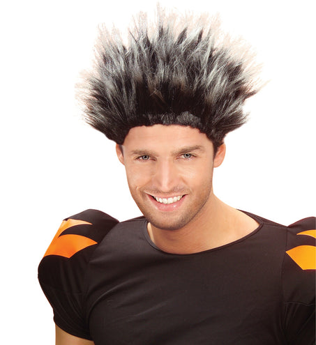 Widmann SRL Rugby pruik Max grijs