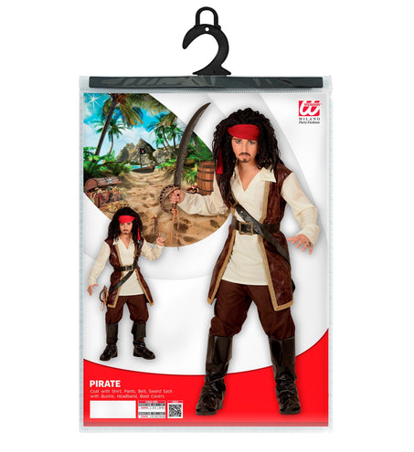 Widmann SRL Ruig piraten pak Sjors