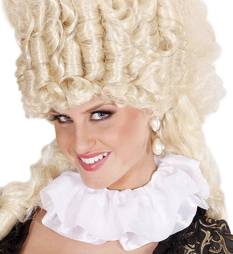 Widmann SRL Satijnen kraag wit