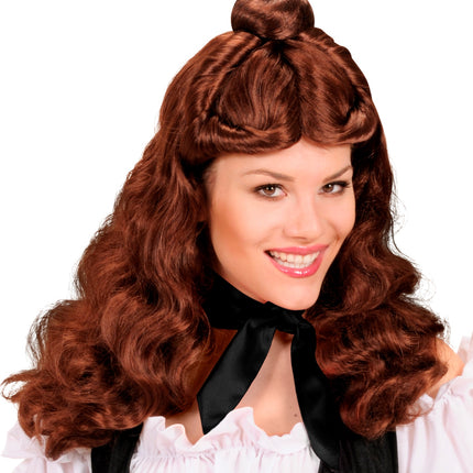 Widmann SRL Satijnen zwarte sjaaltje