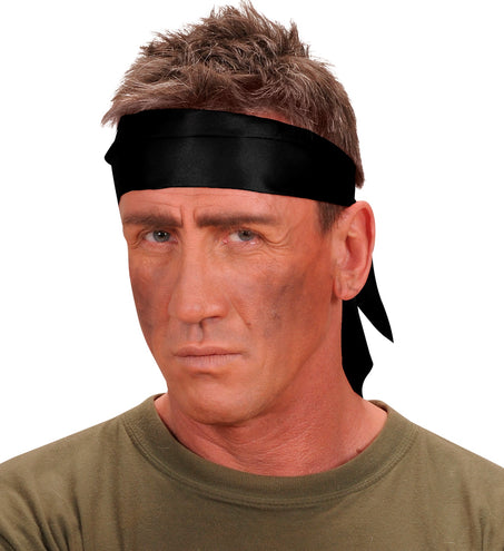 Widmann SRL Satijnen zwarte sjaaltje