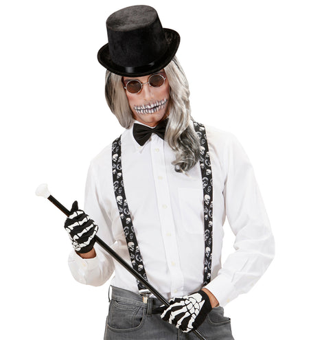 Widmann SRL Schedel bretels doodshoofd