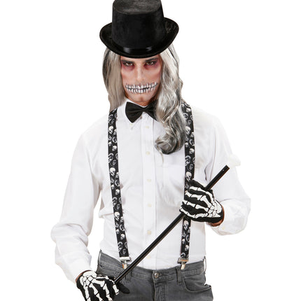 Widmann SRL Schedel bretels doodshoofd