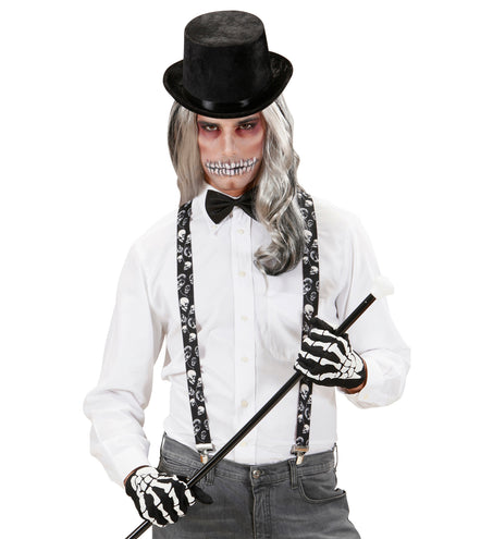 Widmann SRL Schedel bretels doodshoofd