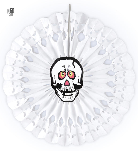 Widmann SRL Schedel decoratie voor Halloween